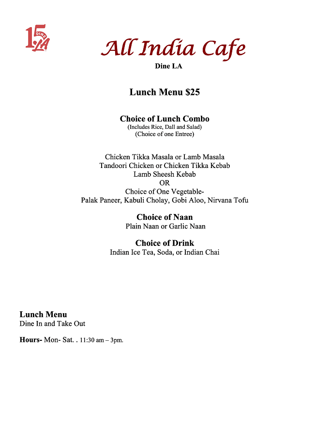 Dine LA 2023 Spring Edition: Menus, Dates