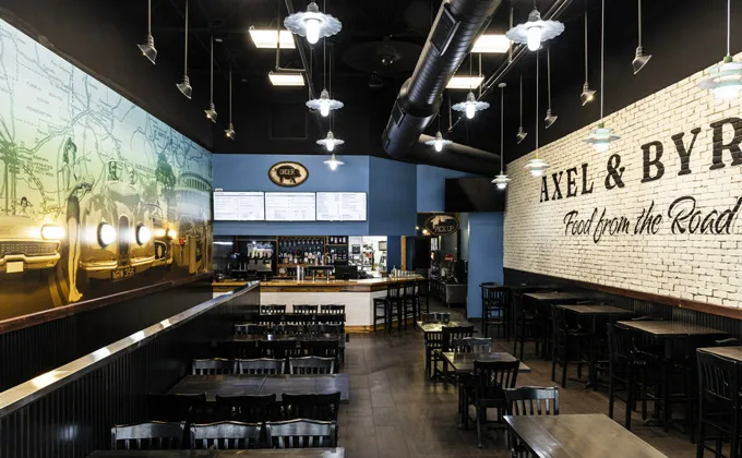 Axel & Byrne to Open April 21, 2023 at Patriot Place in Foxborough, MA Featuring "Food from the Road."