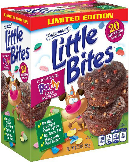 Little Bites Chocolate Party Cake Muffins Returns