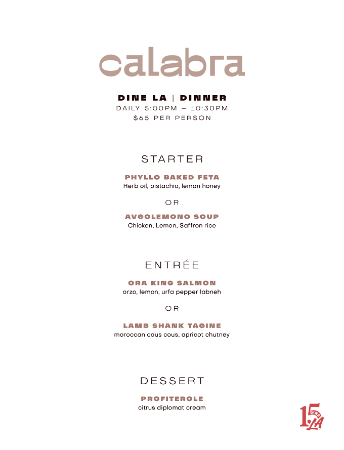 Dine LA 2023 Spring Edition: Menus, Dates