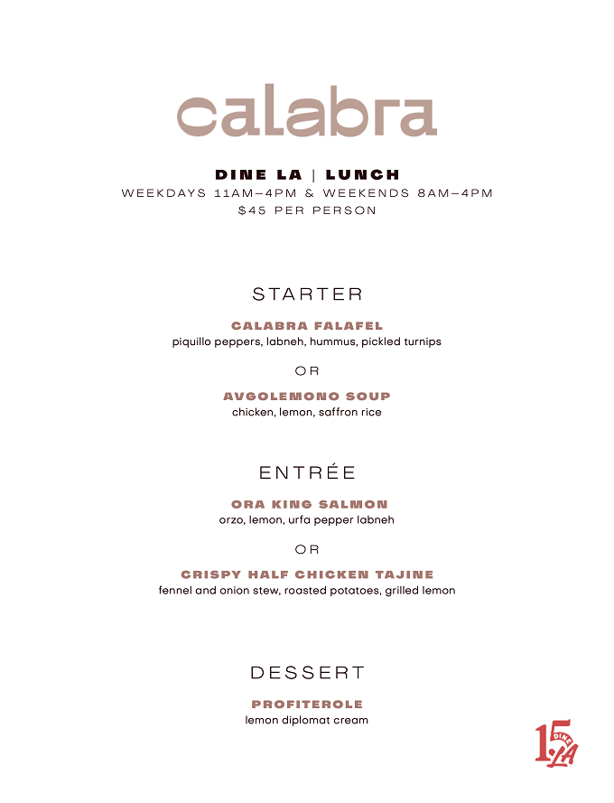 Dine LA 2023 Spring Edition: Menus, Dates