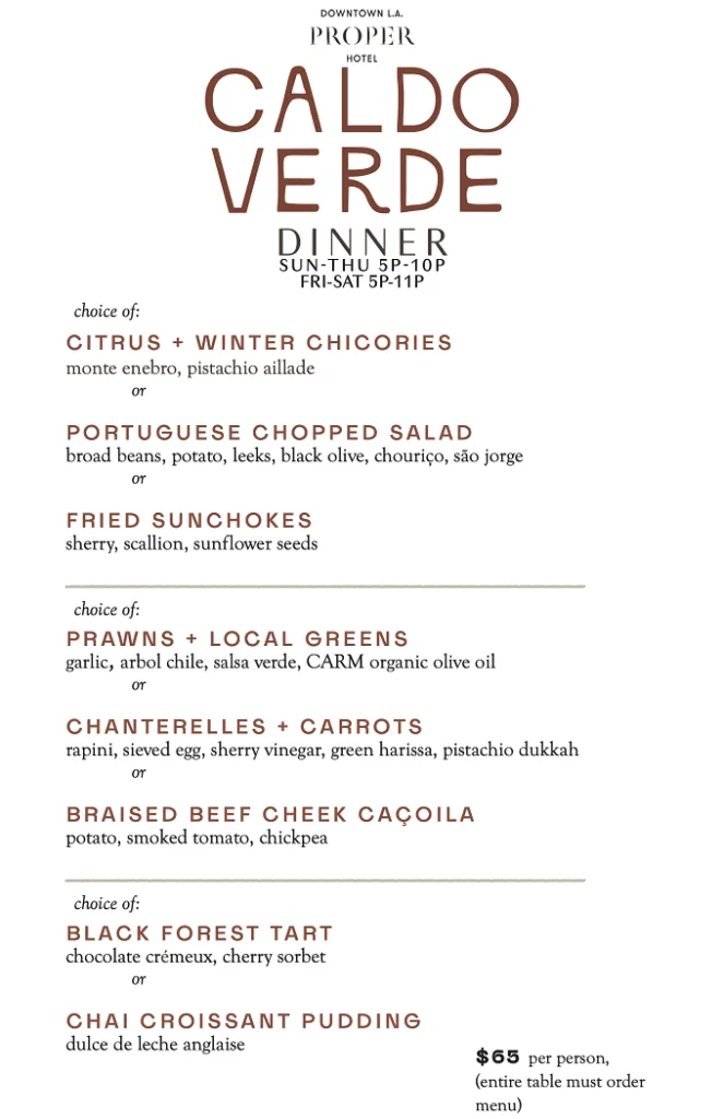 Dine LA 2023 Spring Edition: Menus, Dates