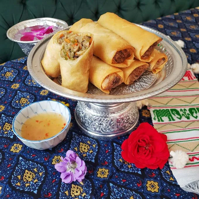 Songkran Spring Rolls: Chef Nuit&rsquo;s Go-To Recipe for Thai New Year, Courtesy of Mazola