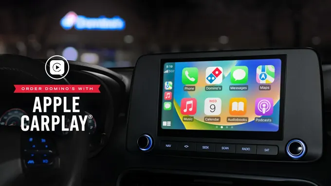 Domino's Apple CarPlay