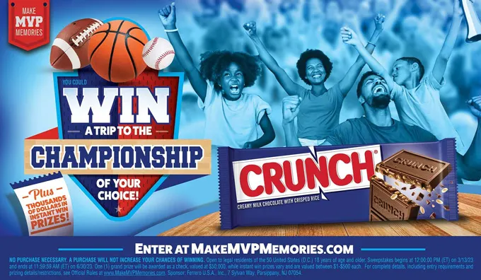 Crunch Helps Families Make Lasting Sports Experiences With Launch Of Most Valuable Memories Campaign