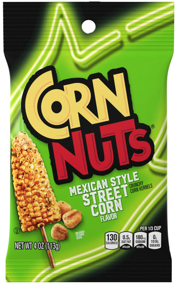CORN NUTS Mexican Street Corn flavored crunchy corn kernels