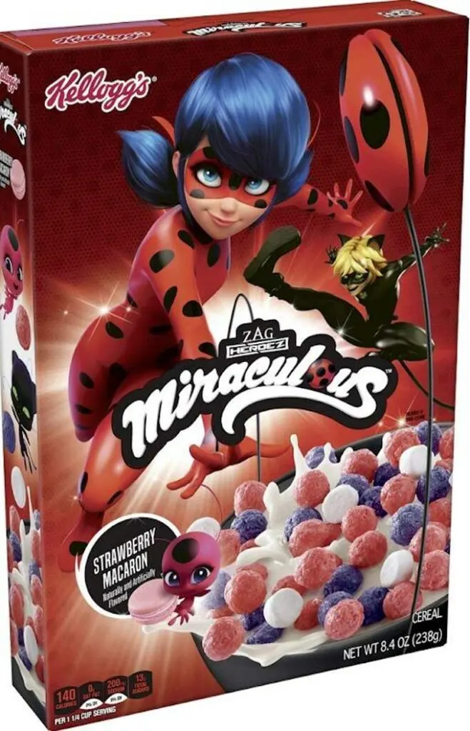Kellogg Transports Fans to the World of ZAG Heroez Miraculous - Tales of Ladybug and Cat Noir with First-Ever Macaron Flavored Cereal