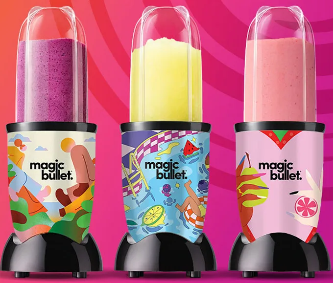 magic bullet Launches Artist-Designed Wraps to Celebrate Creativity and Self-Expression In and Out of the Kitchen