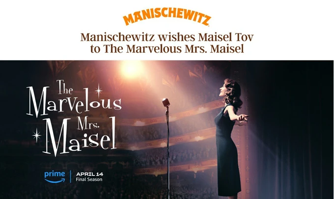Manischewitz Celebrates The Marvelous Mrs. Maisel Prime Video Send-Off