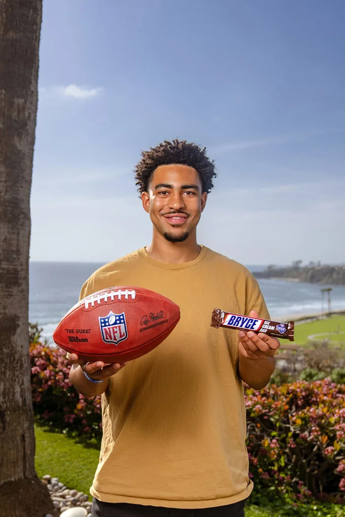 SNICKERS Ice Cream Partners with 2023 NFL Draft Pick Bryce Young to Introduce First-Ever "SNICKERS Bryce Cream Bar"