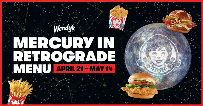 Keep Calm: Wendy's Is Bringing Biggie Comfort to Fans During Mercury in Retrograde