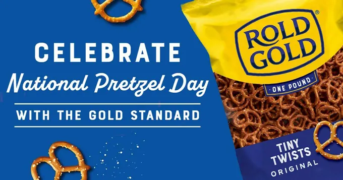 Rold Gold Celebrates 20th Anniversary of National Pretzel Day by Rewarding Pretzel Lovers in Northeast with $50,000