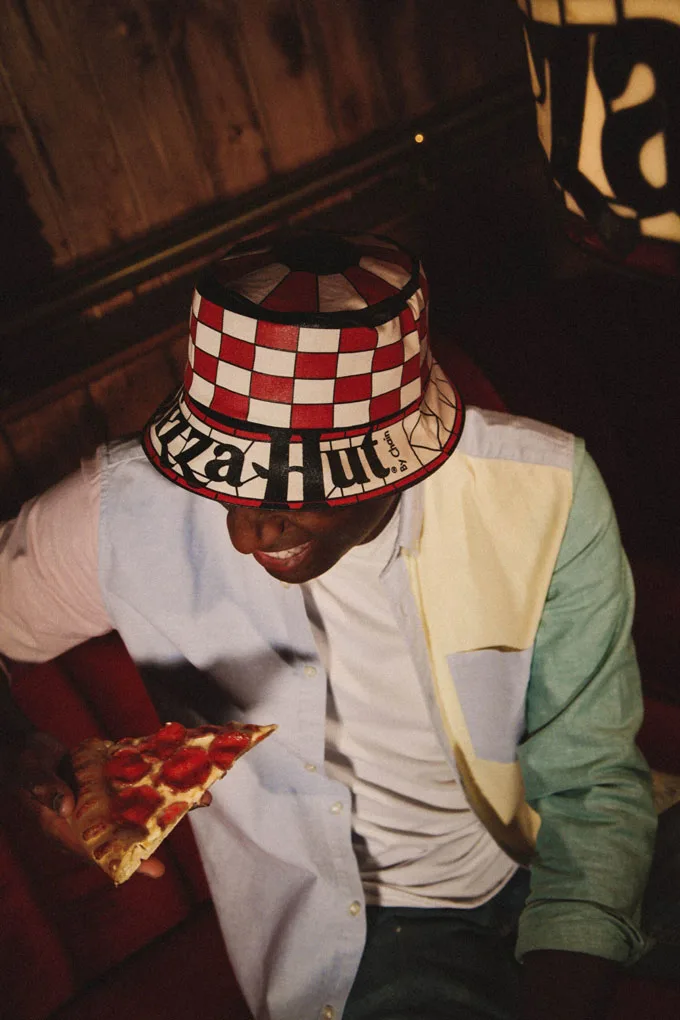 Pizza Hut Launches Limited-Edition Reversible "Hut Hat" in Partnership with Chain