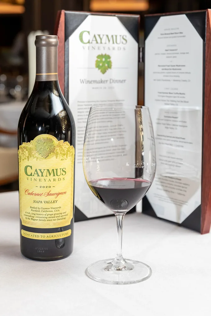 Princess Cruises Announces New Winemaker Dinner with Caymus Vineyards