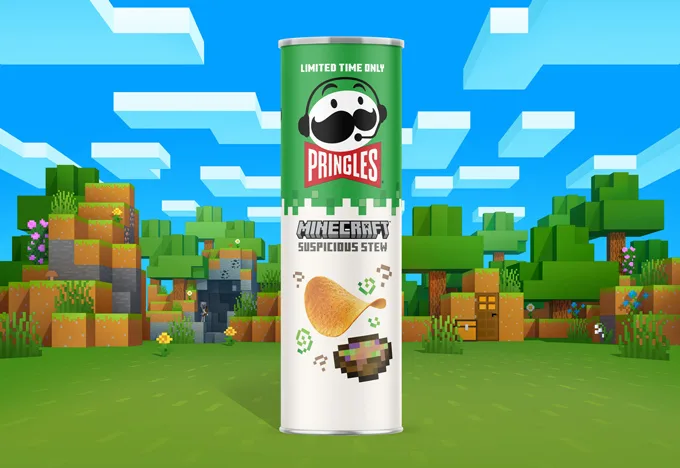 Pringles porta il mondo virtuale di Minecraft alla realtà con la nuova Pringles Minecraft Soup in edizione limitata
