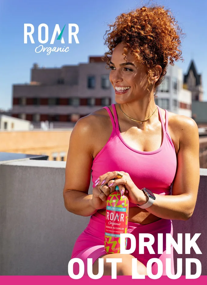 ROAR Organic Partners With Jess Sims and Encourages Consumers to "Drink Out Loud" in New Campaign