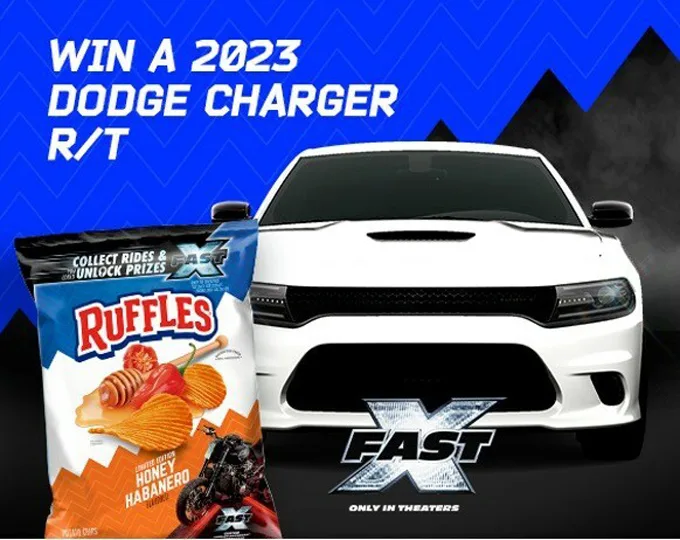 Ruffles Launches Giveaway Encouraging Fans To Collect Rides And Unlock Prizes In Celebration Of Universal Pictures'&nbsp; new Fast & Furious Film Fast X