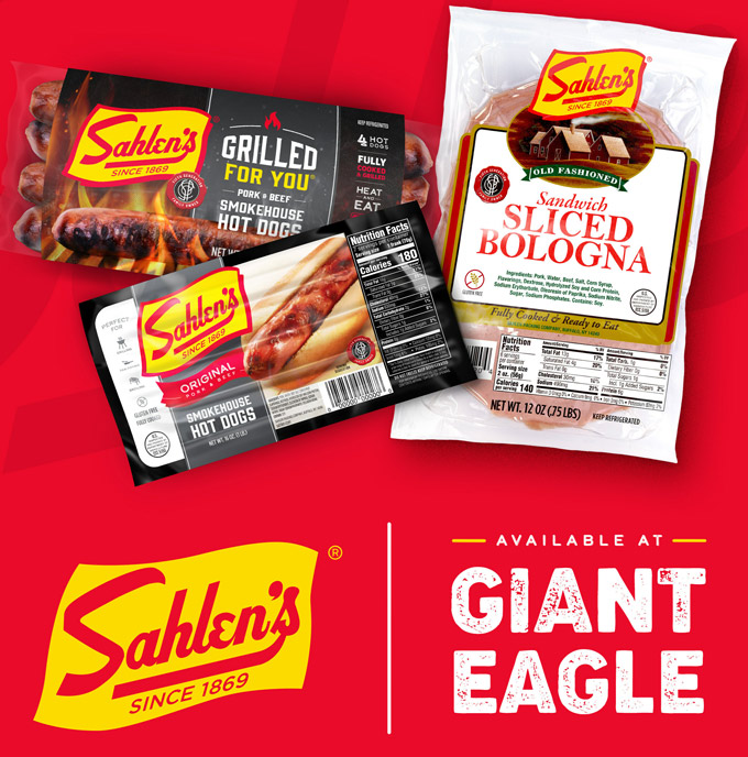 Sahlen's Hot Dogs & Deli Meat Now Available at Giant Eagle