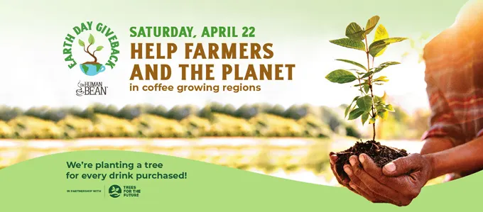 Plant a Tree & Travel the World with The Human Bean