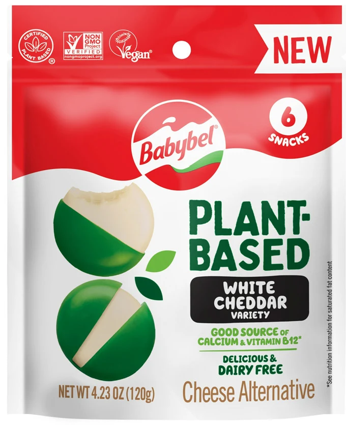 Babybel Plant-Based White Cheddar Joins Babybel's Dairy-Free Portfolio as its First New Flavor