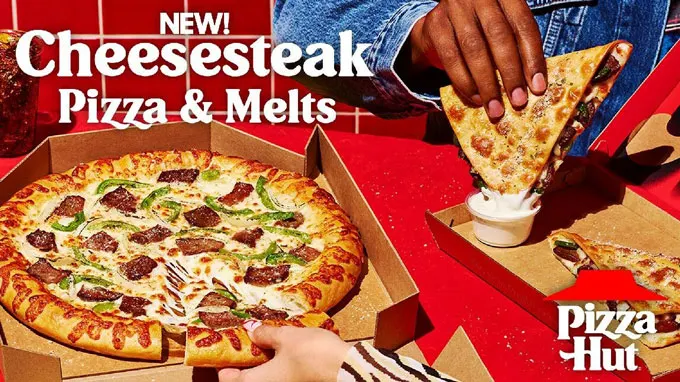 Pizza Hut Brings Sirloin Steak To Restaurants Nationally For The First Time With Two New Menu Items: Cheesesteak Pizza And Cheesesteak Melts; Launches Pizza Haute's Dinner Series With Chain