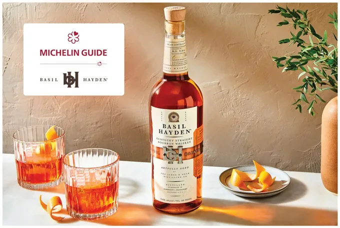 Basil Hayden Debuts As Official American Whiskey Of The Michelin Guide U.S.