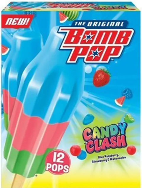 Bomb Pop Drops New Candy Clash Flavor Just In Time for Summer