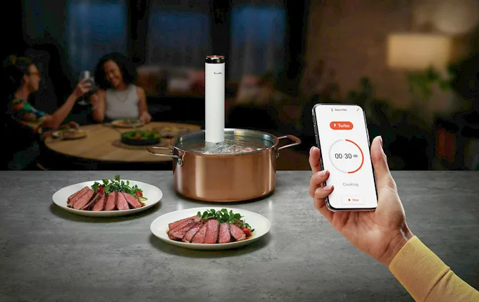 Breville Introduces the Joule Turbo Sous Vide, the First Model In the Category To Make Sous Vide Faster