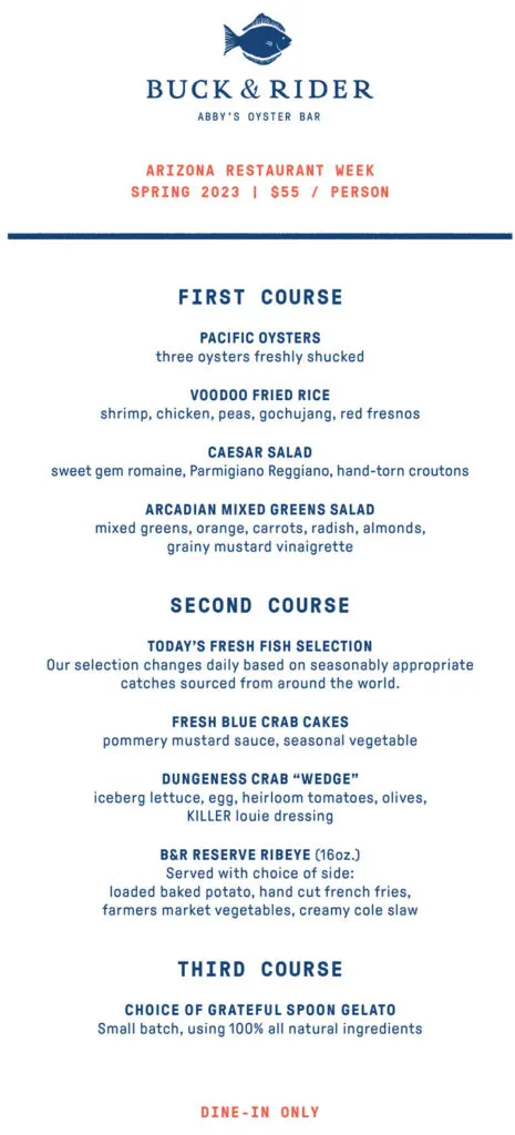 Arizona Restaurant Week 2023