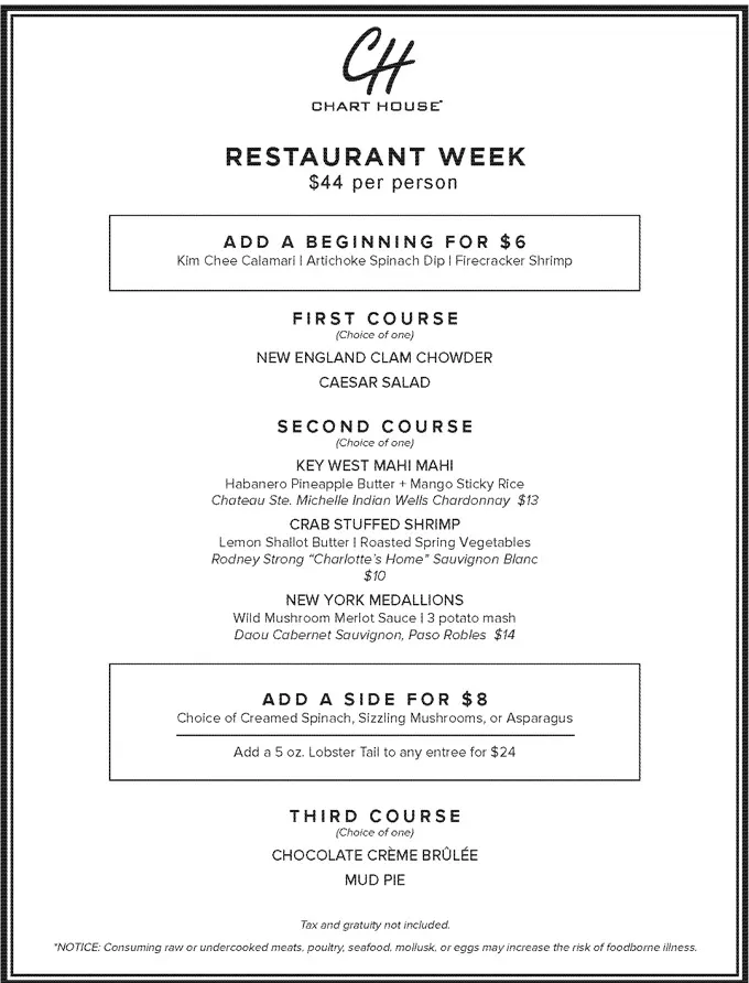 Arizona Restaurant Week 2023 Spring Edition Menus, Dates