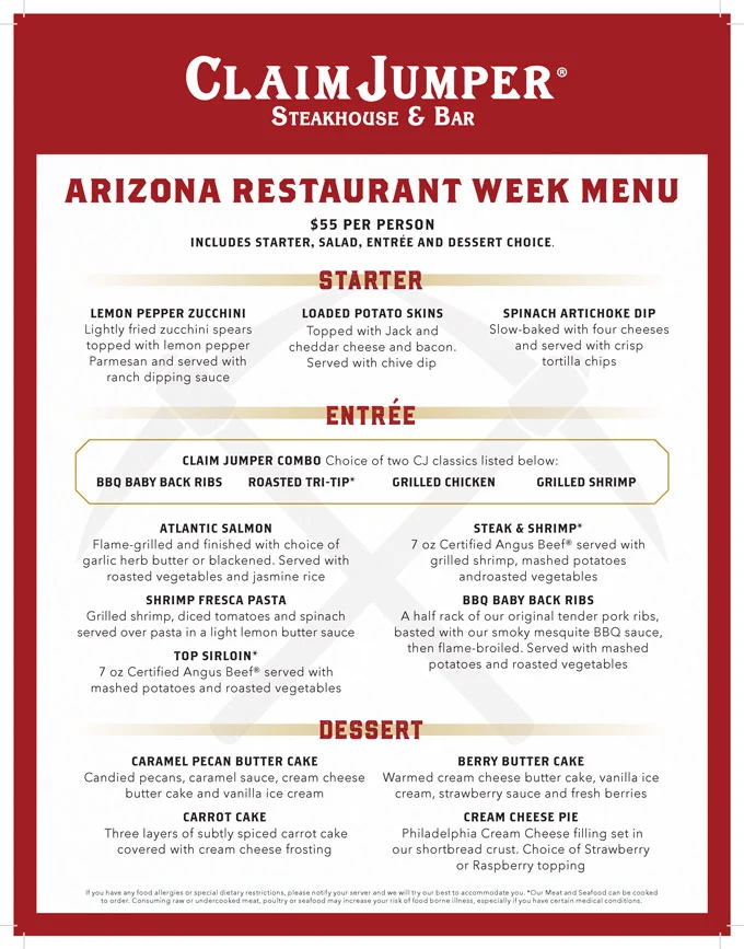 Arizona Restaurant Week 2023