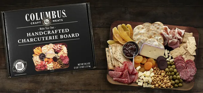 Hormel Foods Brings Together Multiple Brands with Introduction of Columbus Handcrafted Charcuterie Board
