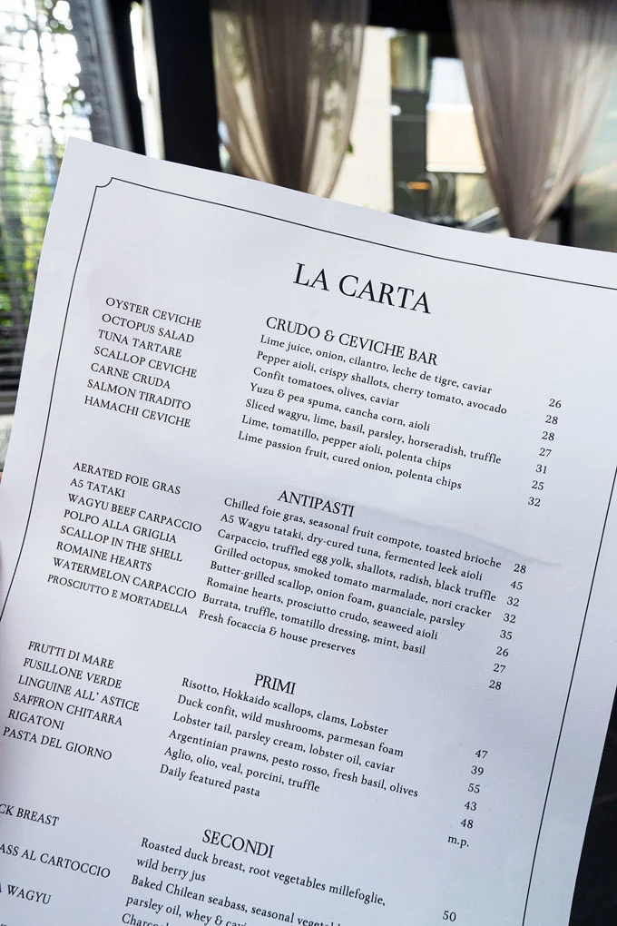 Acquafarina Vancouver Launches Italian Raw Bar