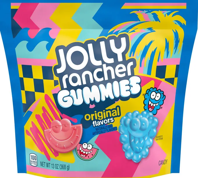 Jolly Rancher Gummies Teams Up with Local Artists for Bold New Street Art-Inspired Packaging