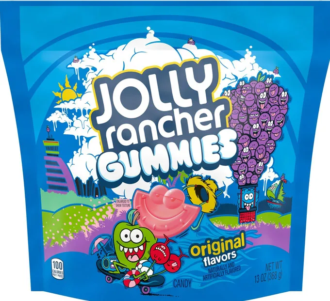 Jolly Rancher Gummies Teams Up with Local Artists for Bold New Street Art-Inspired Packaging