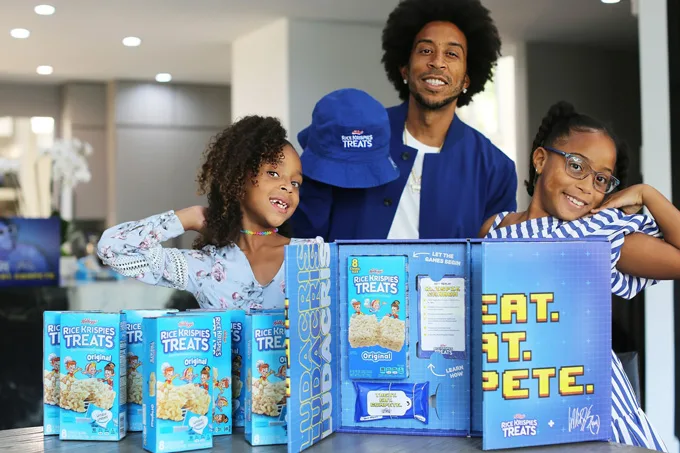 The Kellogg's Rice Krispies Treats Brand And Ludacris Drop "Treat.Eat.Compete" Game Set To Turn Snacktime Into Playtime With The Whole Family