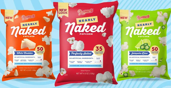 Popcornopolis Expands Its Nearly Naked Line With New Flavors