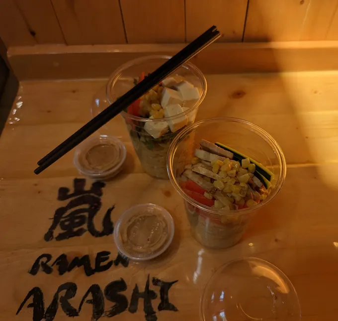 Ramen Arashi Launches Cold Salad Ramen in a Cup - Shake It Up This Summer