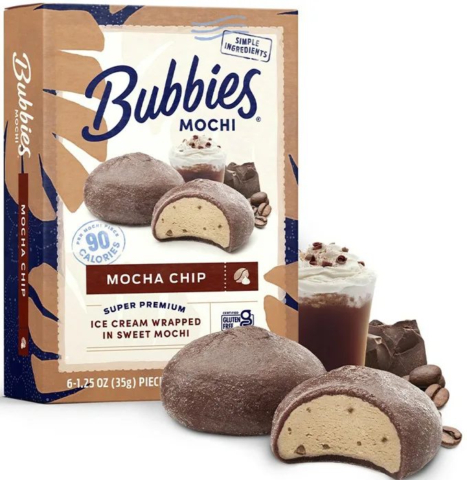 Bubbies Ice Cream Launches New Mocha Chip Mochi Ice Cream Flavor That You'll Love a Latte