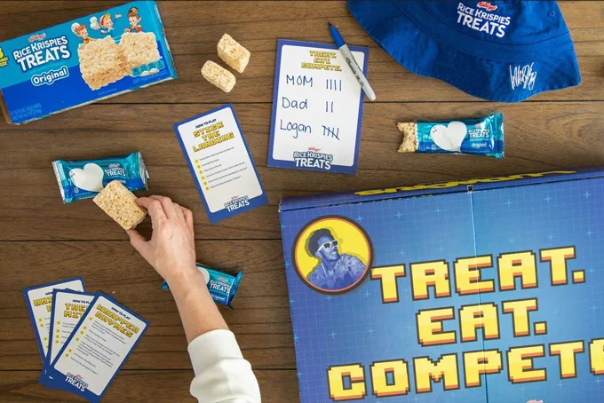 The Kellogg's Rice Krispies Treats Brand And Ludacris Drop "Treat.Eat.Compete" Game Set To Turn Snacktime Into Playtime With The Whole Family