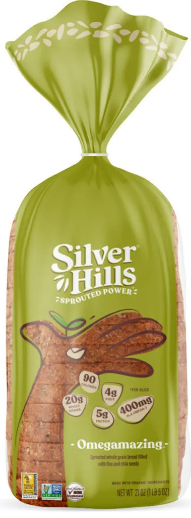 Silver Hills Sprouted Bakery Adds "Omegamazing," A New Omega-3 ALA Rich Loaf, to its Lineup of Plant-Based Bakery Products Made with Sprouted Whole Grains