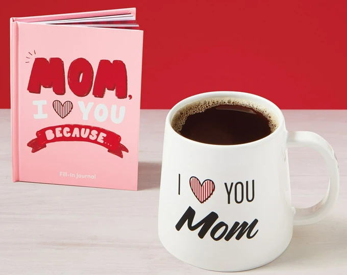 The Tim Hortons Mother's Day merchandise collection - including a ceramic mug and fill-in journal - is the perfect way to share your love with Mom