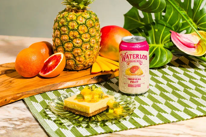 Waterloo Sparkling Water Introduces All-New Tropical Fruit Flavor And Teams Up With Michelin-Starred Chef Curtis Stone To Celebrate Launch