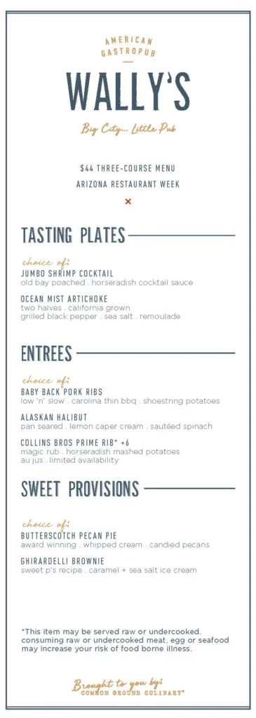 Arizona Restaurant Week 2023