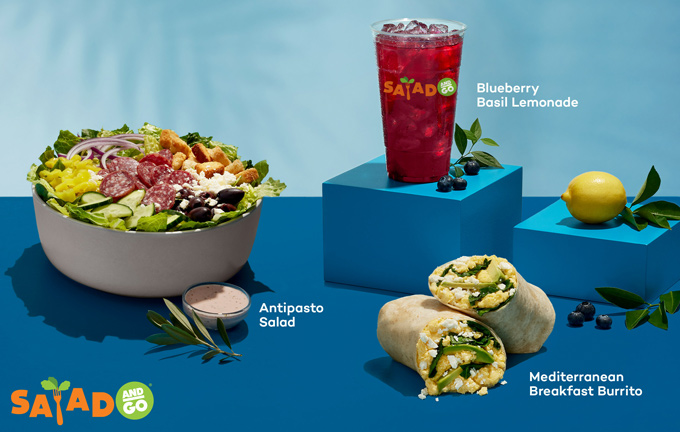 Salad and Go New Mediterranean-Inspired Menu Items