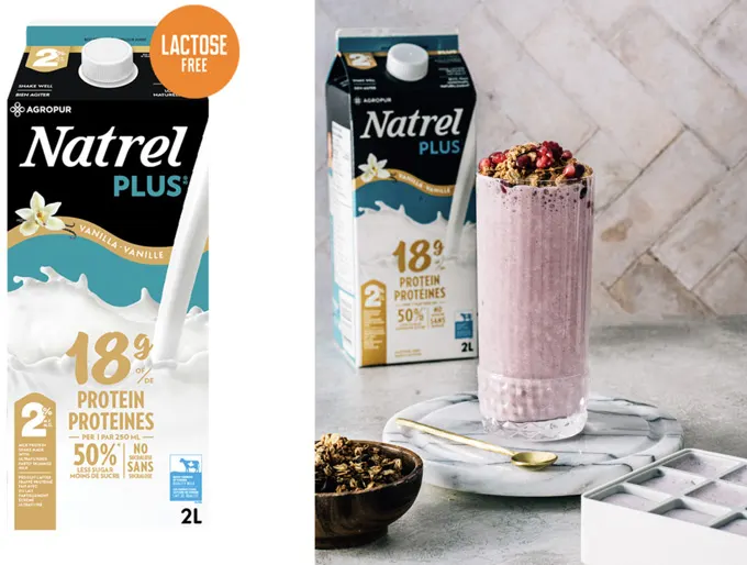 Natrel adds vanilla flavour to its Natrel Plus protein line