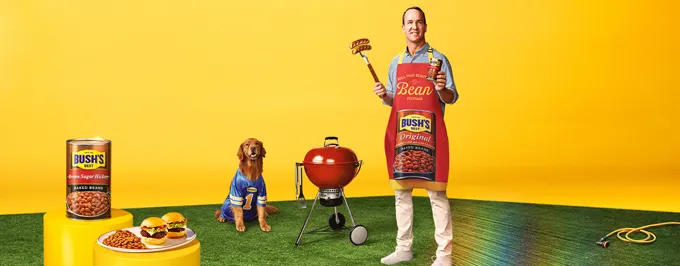 Bush's Baked Beans Gives Dads a Rare Opportunity to Tailgate with Peyton Manning in 'Manning the Grill' Contest