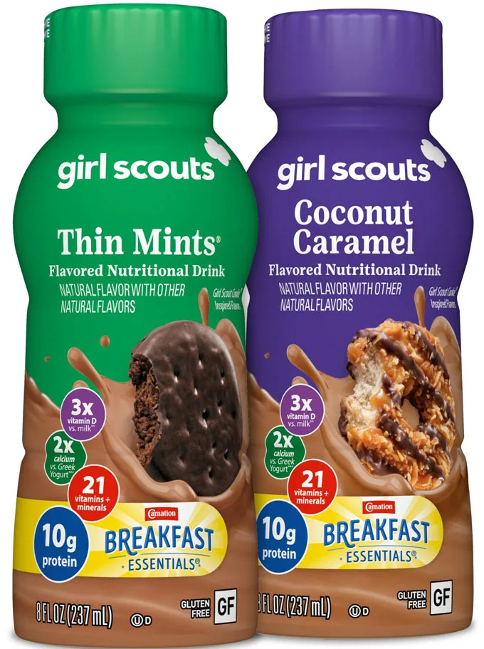 Carnation Breakfast Essentials Shakes Up the Breakfast Aisle with New Girl Scout Cookie Inspired Flavors