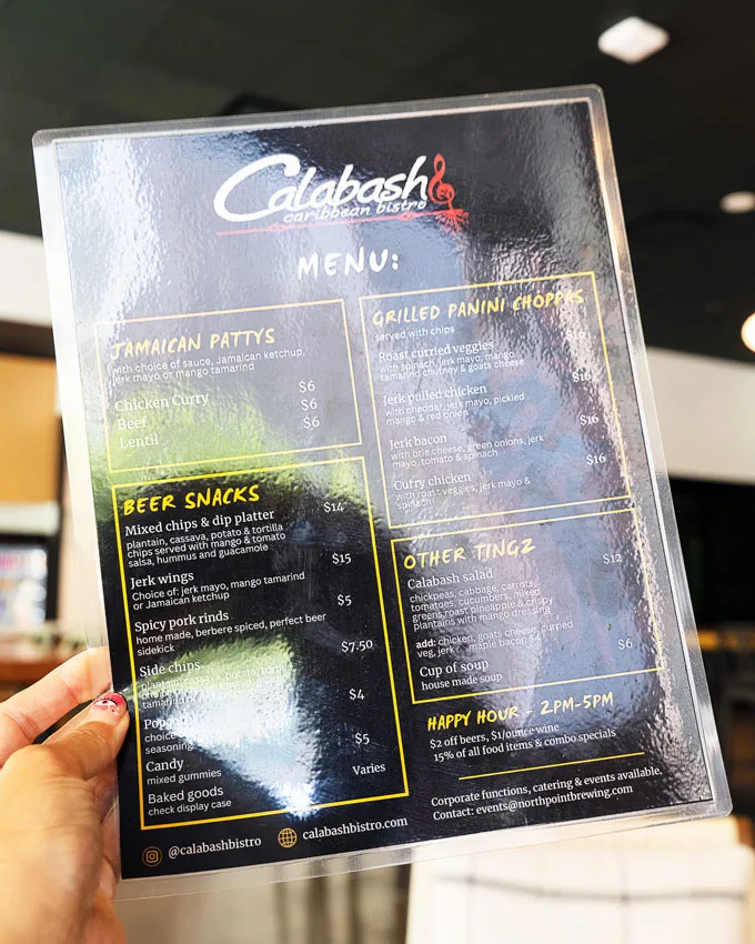 Calabash Caribbean Bistro Pop-up at North Point Brewing Cafe