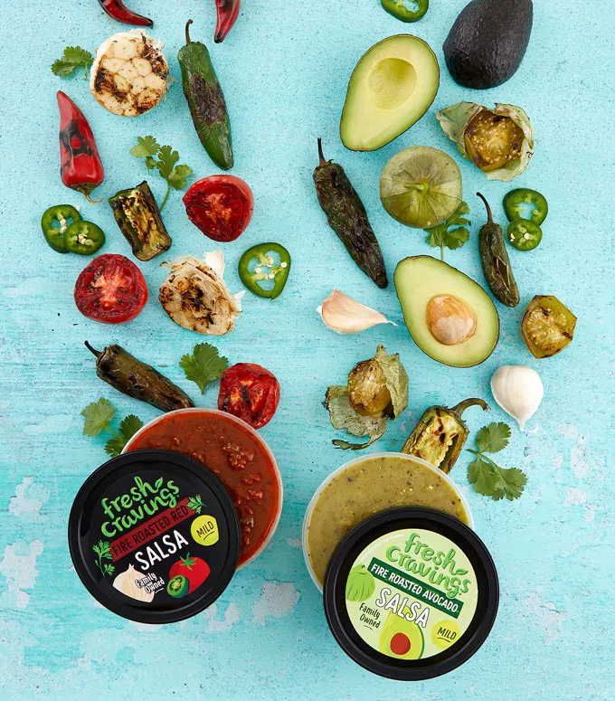 Fresh Cravings launches two new fire-roasted salsas and Everything Bagel Creamy Dip at Walmart